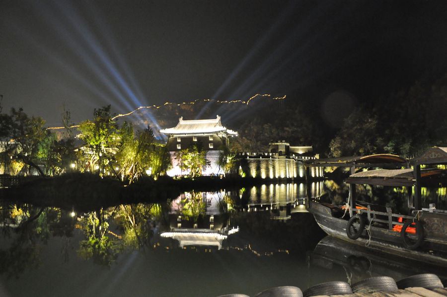 北京古北水鎮夜景